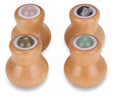 Drewniana kula masażu gurda gurd guasha