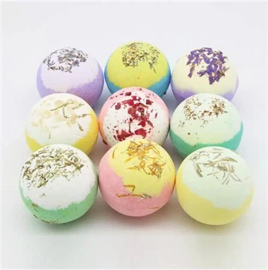 Nawilżająca bomba do kąpieli kwiatowej dla kobiet