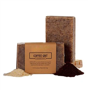 Naturalne szorowanie mydła do kawy