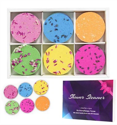 Parowce prysznicowe z czystym olejem eterycznym